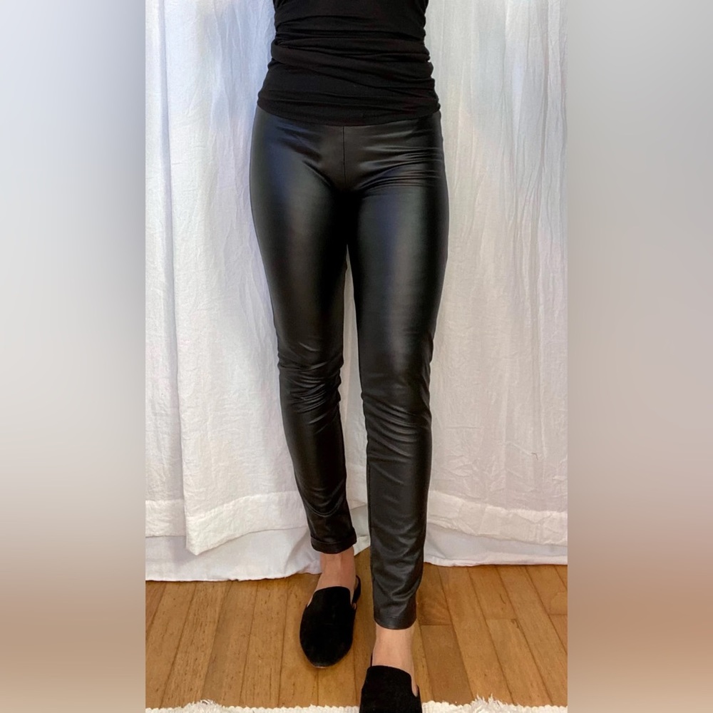 Faux Leather Leggings - LAST CHANCE